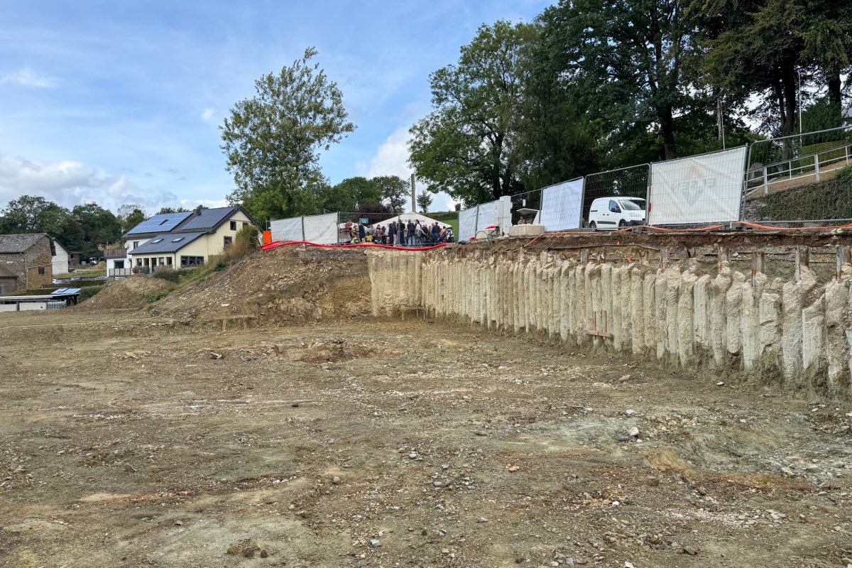 Grundsteinlegung für das Dorfhaus Wallerode