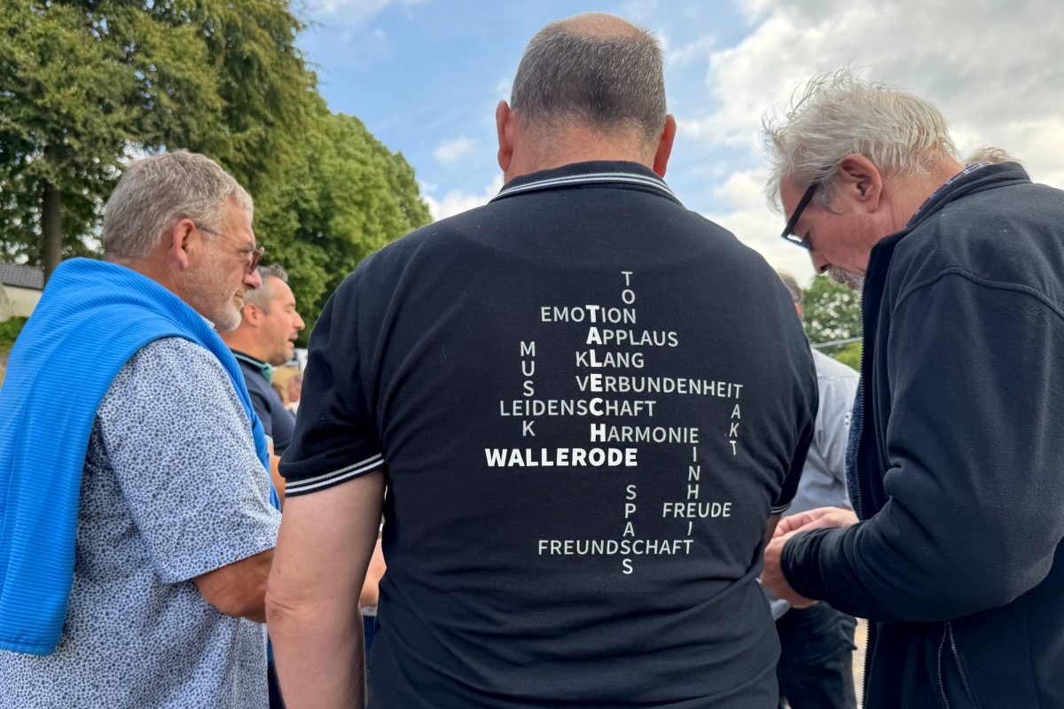 Grundsteinlegung für das Dorfhaus Wallerode
