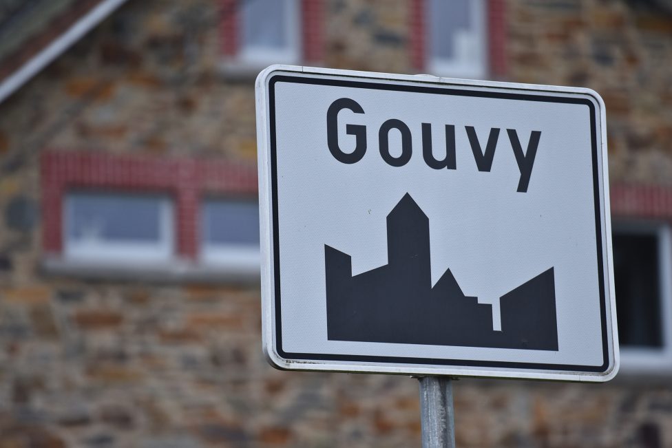 Ortsschild von Gouvy