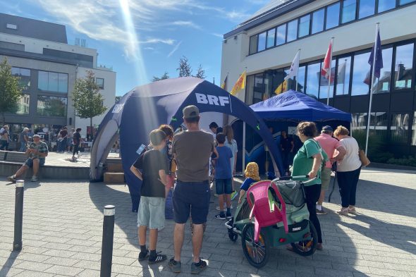 BRF-Stand beim Trödelmarkt in St. Vith 2026