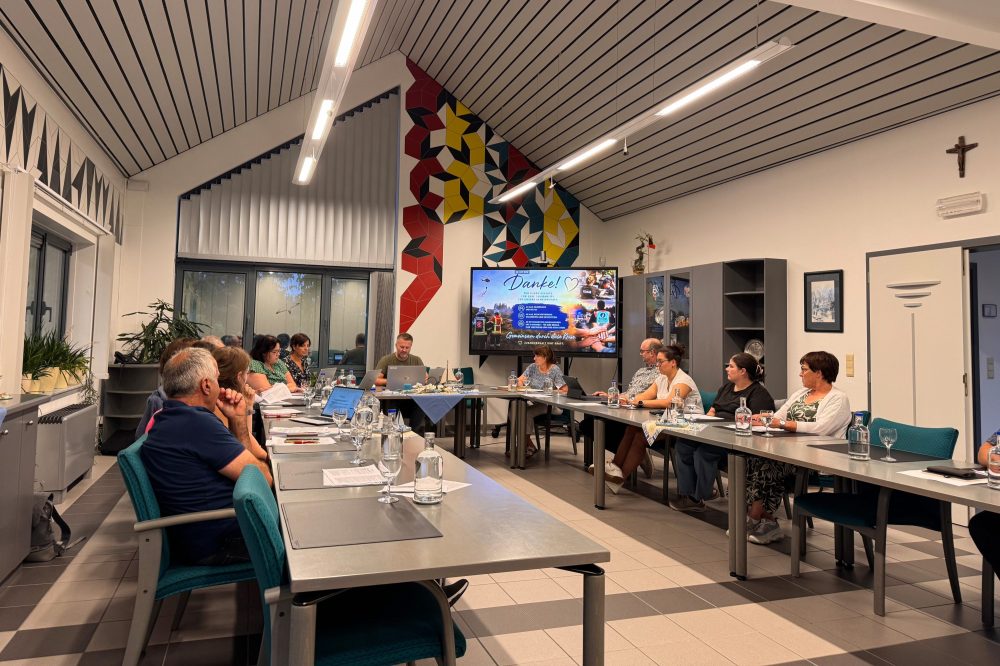 Der Bütgenbacher Gemeinderat am 18. August