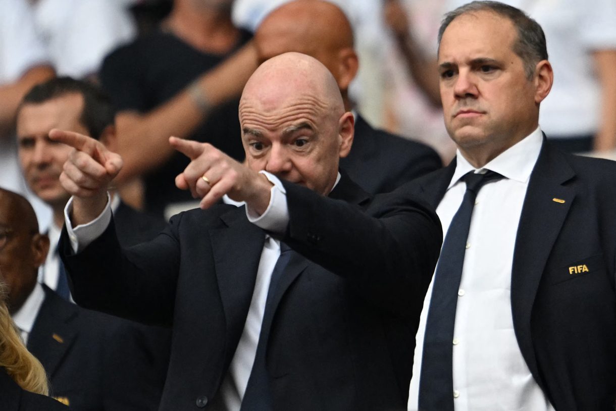FIFA-Präsident Gianni Infantino bei der WM