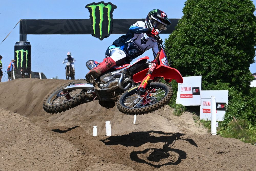 Der Niederländer Jeffrey Herlings in Aktion in Lommel