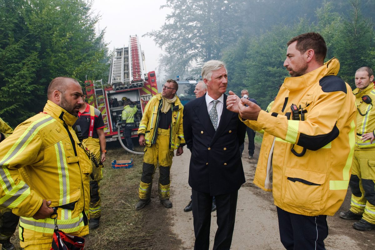 König Philippe - Vennbrand - Feuer im Hohen Venn: Tag vier - Montag