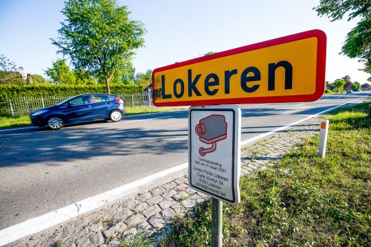 Ortsschild von Lokeren