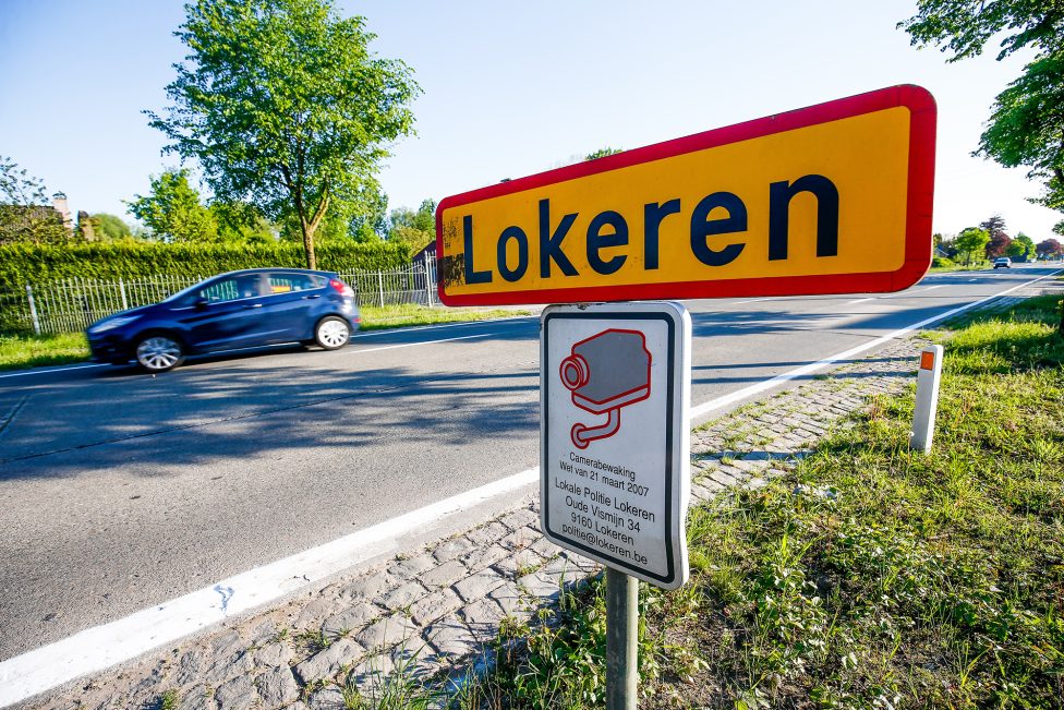 Ortsschild von Lokeren