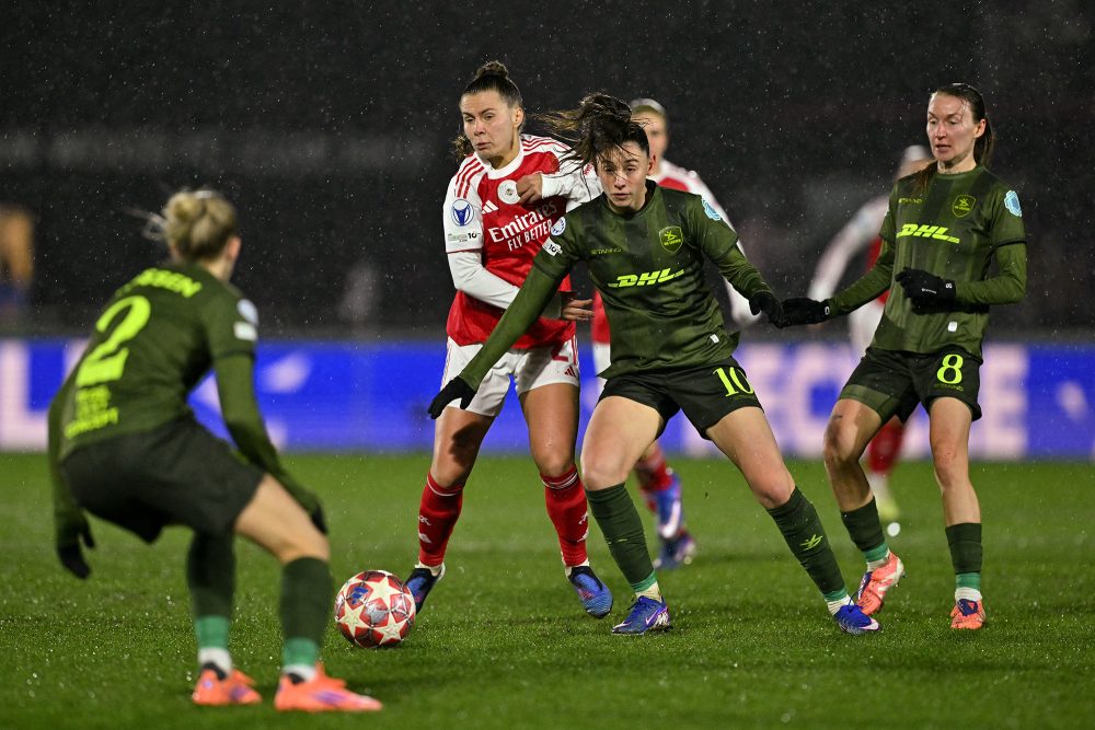 Spiel der OH-Löwen-Frauen gegen Arsenal im Februar 2026