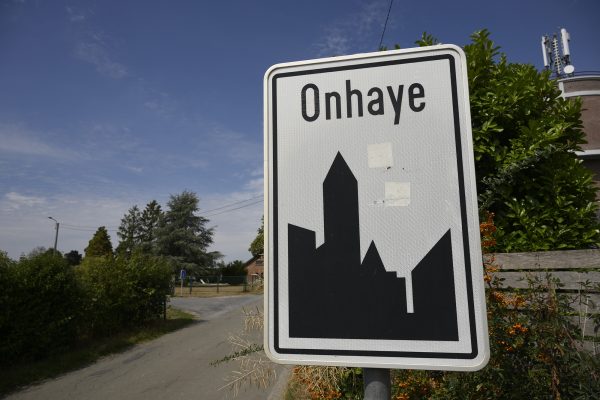 Ortsschild von Onhaye