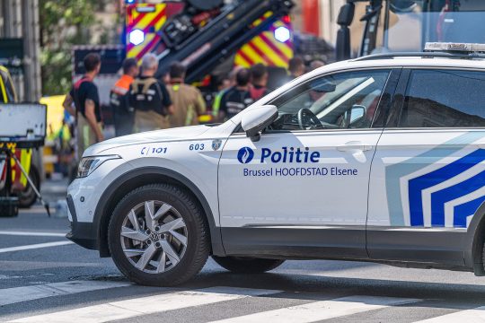 Polizeifahrzeug der Zone Brüssel-Ixelles