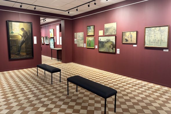 Ausstellungsfläche des Museums für Bildende Kunst und Keramik
