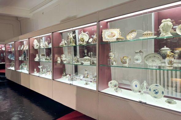 Ausstellungsfläche des Museums für Bildende Kunst und Keramik