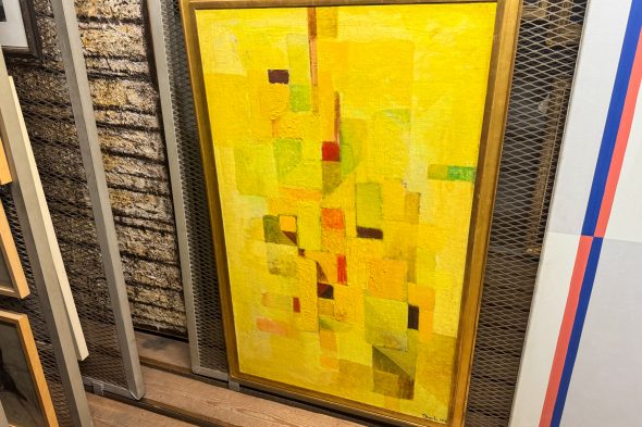 Kunstwerk im Museum für Bildende Kunst und Keramik