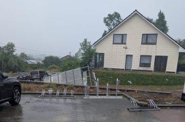 Sturmschäden in Büllingen (Bild: Deborah Vollers/BRF)