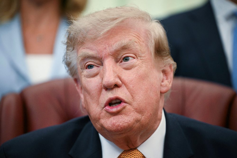 US-Präsident Donald Trump am 3. August im Weißen Haus