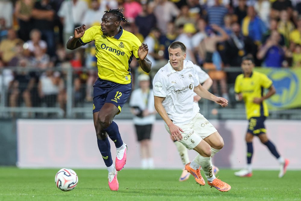 Union-Spieler Promise David beim Spiel gegn Bodo/Glimt