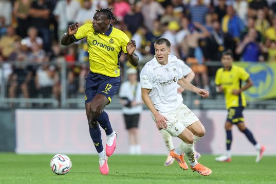 Union-Spieler Promise David beim Spiel gegn Bodo/Glimt