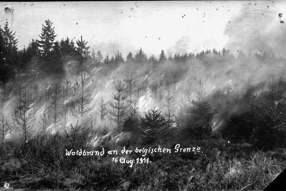 Vennbrand im Jahr 1911