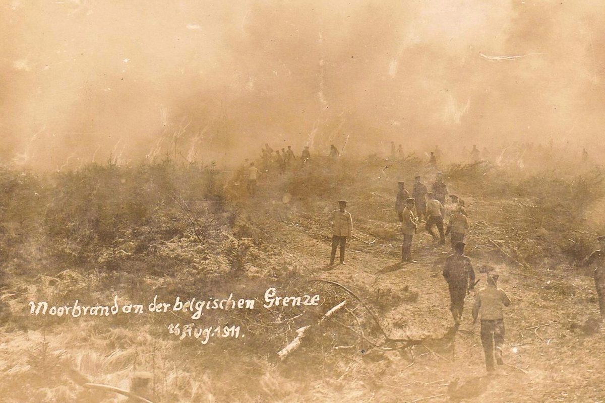 Vennbrand im Jahr 1911