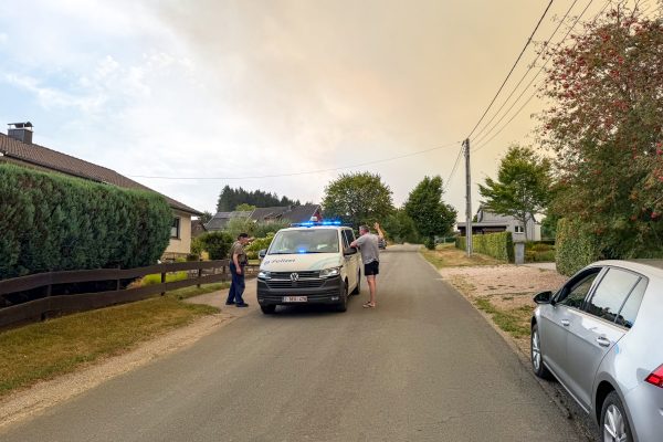 Vennbrand - Evakuierung Bütgenbach