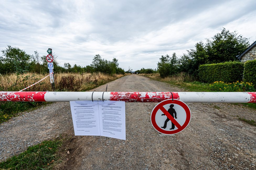 Vennbrand - Gesperrter Wanderweg