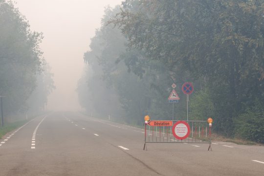 Sperre auf der Vennstraße