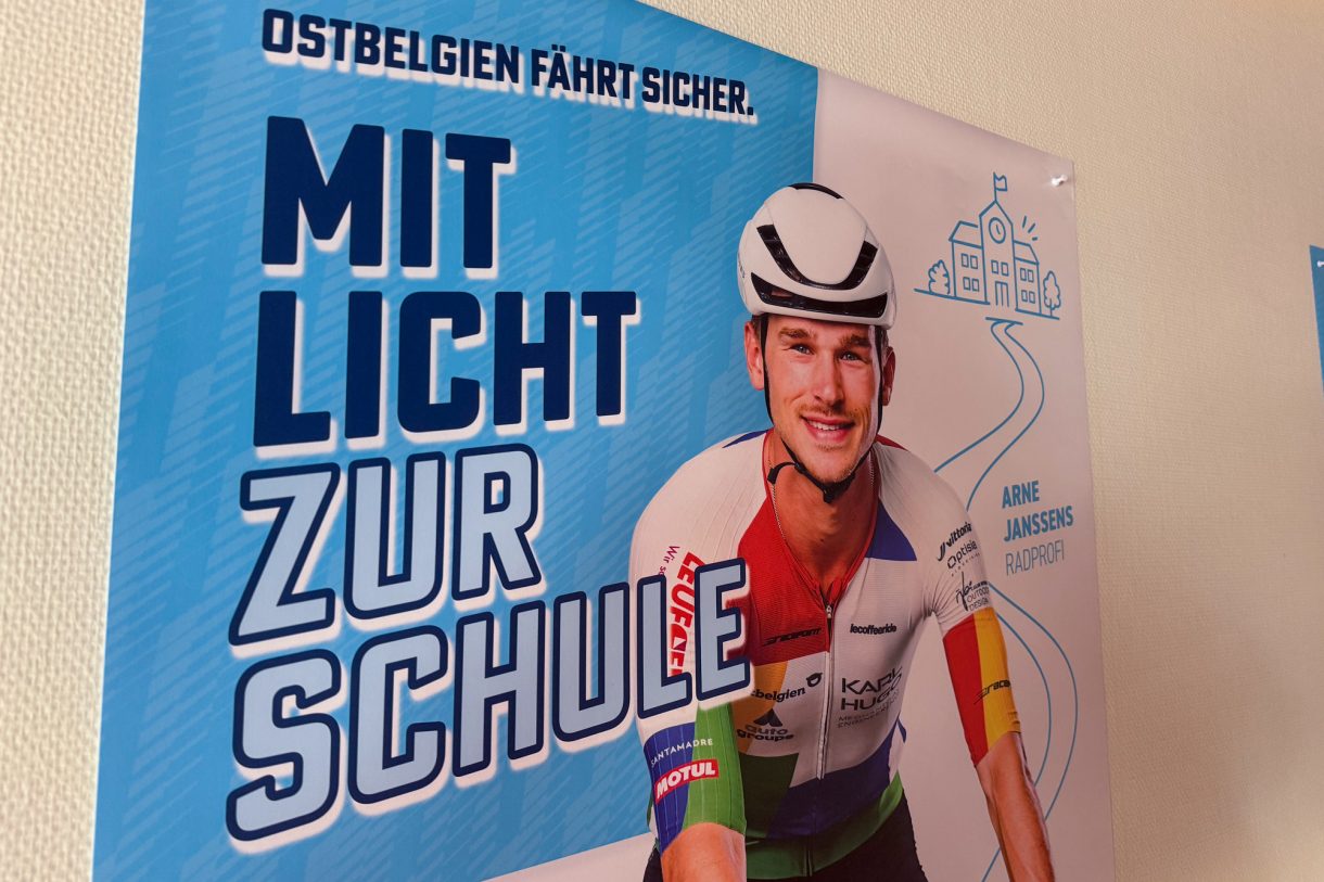 Neue Schulstart-Kampagne: "Ostbelgien fährt sicher"