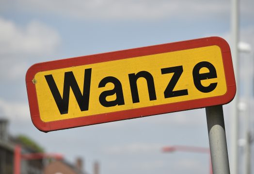 Ortsschild von Wanze