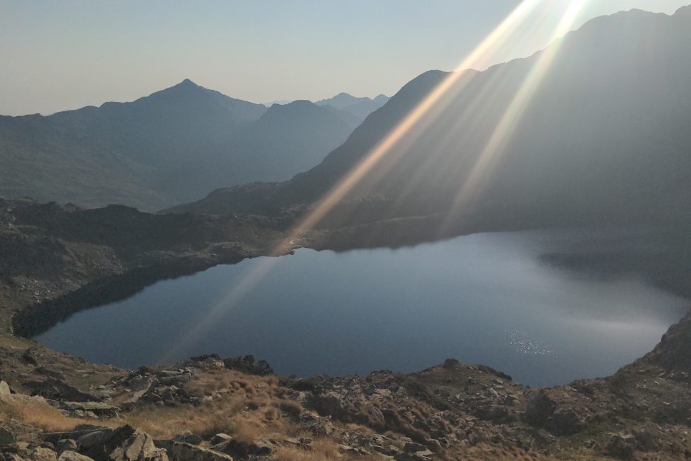 Bergsee in den Pyrenäen