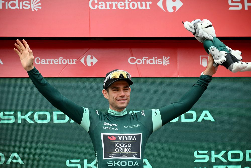 Wout van Aert bei der Vuelta