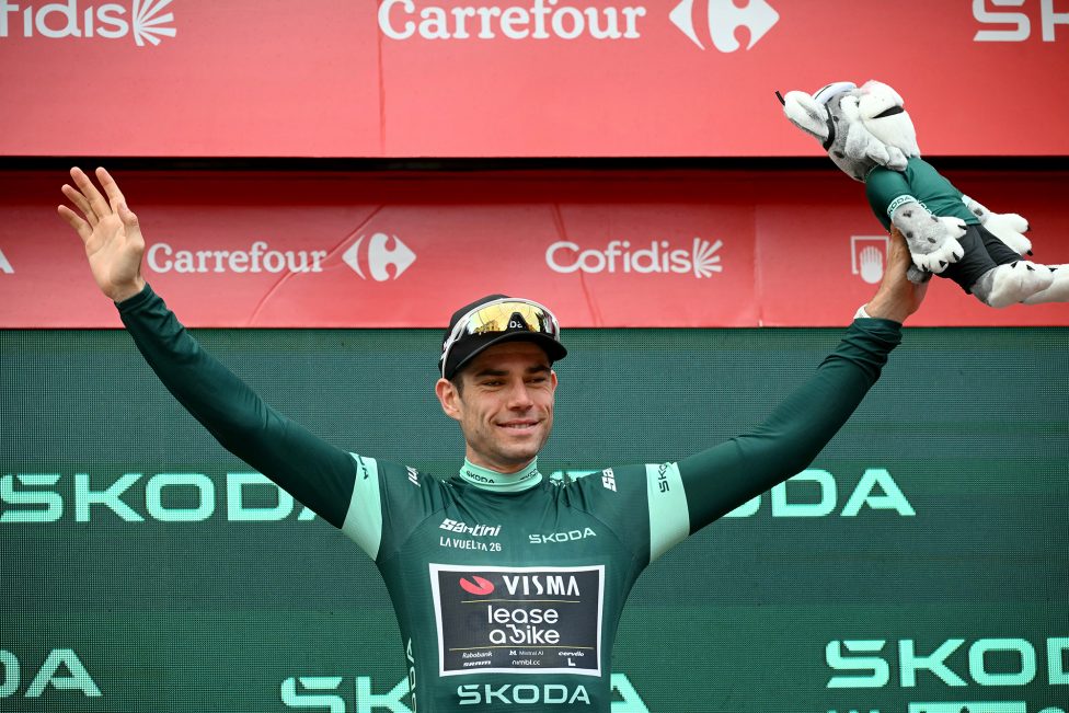 Wout van Aert bei der Vuelta