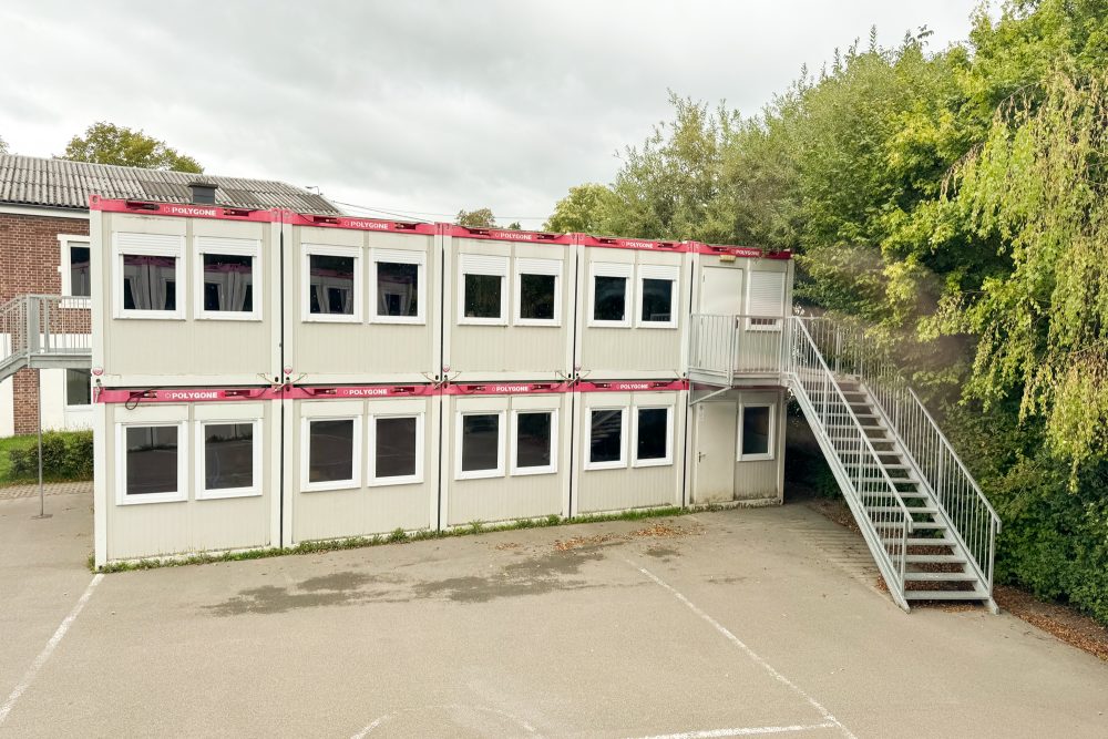 Die Container der Schule Lichtenbusch