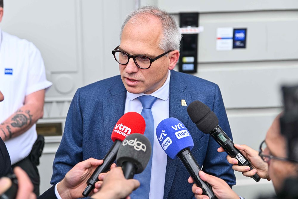 Der Ministerpräsident Flanderns, Matthias Diependaele