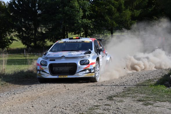 Der Citroën von Kevin Hommes/Marco Hommes bei der East Belgian Rallye 2026