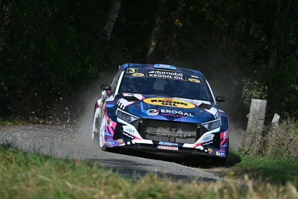 Der Hyundai von Grégoire Munster bei der East Belgian Rallye 2026