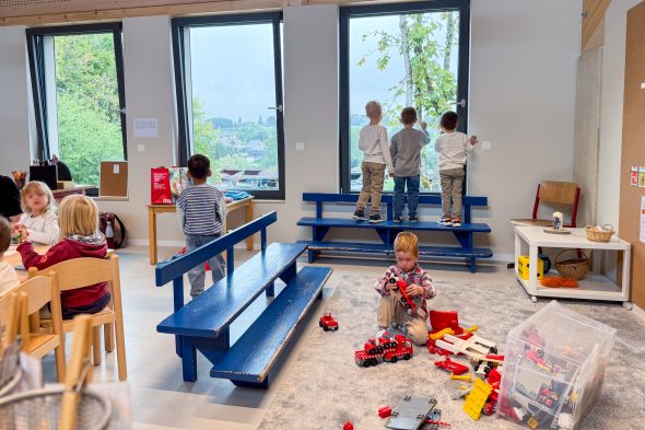 Erster Schultag in Büllingen