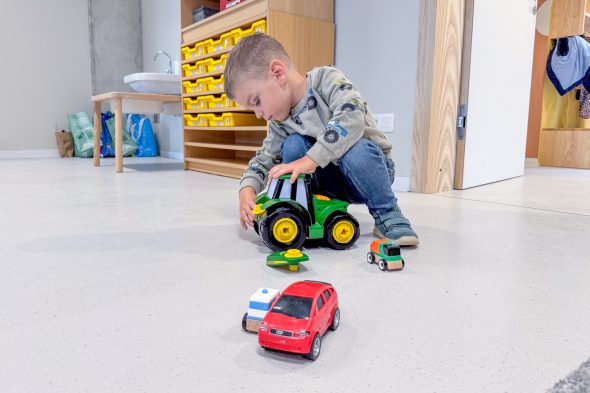 Erster Schultag in Büllingen