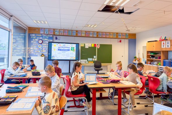 Erster Schultag in Büllingen