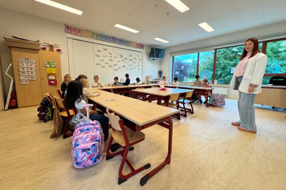 Erster Schultag in Herbesthal