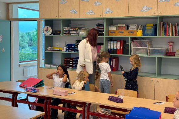 Erster Schultag in Herbesthal