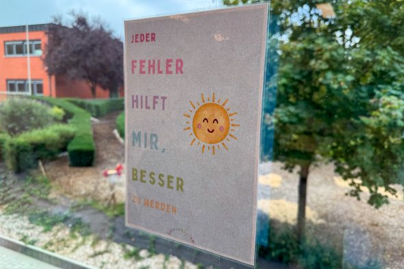 Erster Schultag in Herbesthal