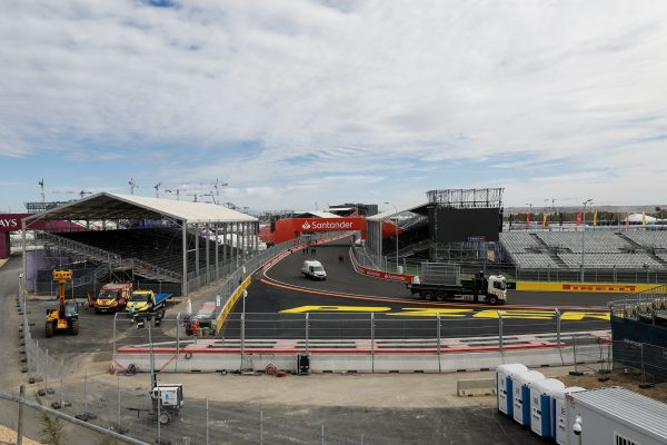 Formel-1-Rennstrecke in Spaniens Hauptstadt Madrid