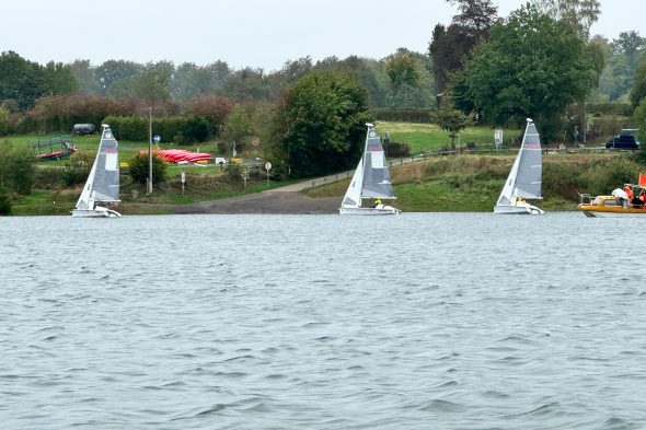 Segelboote beim Heinz Kettler Cup in Worriken