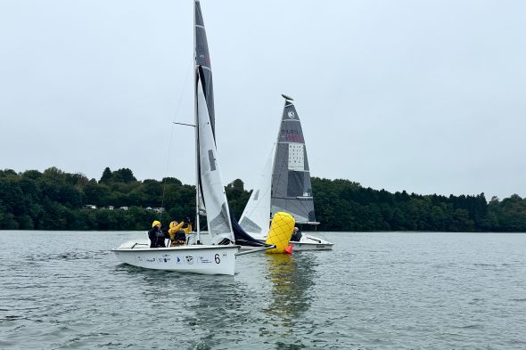 Segelboot beim Heinz Kettler Cup in Worriken