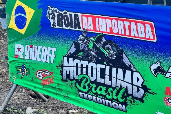 Plakat "Motoclimb Brasil"