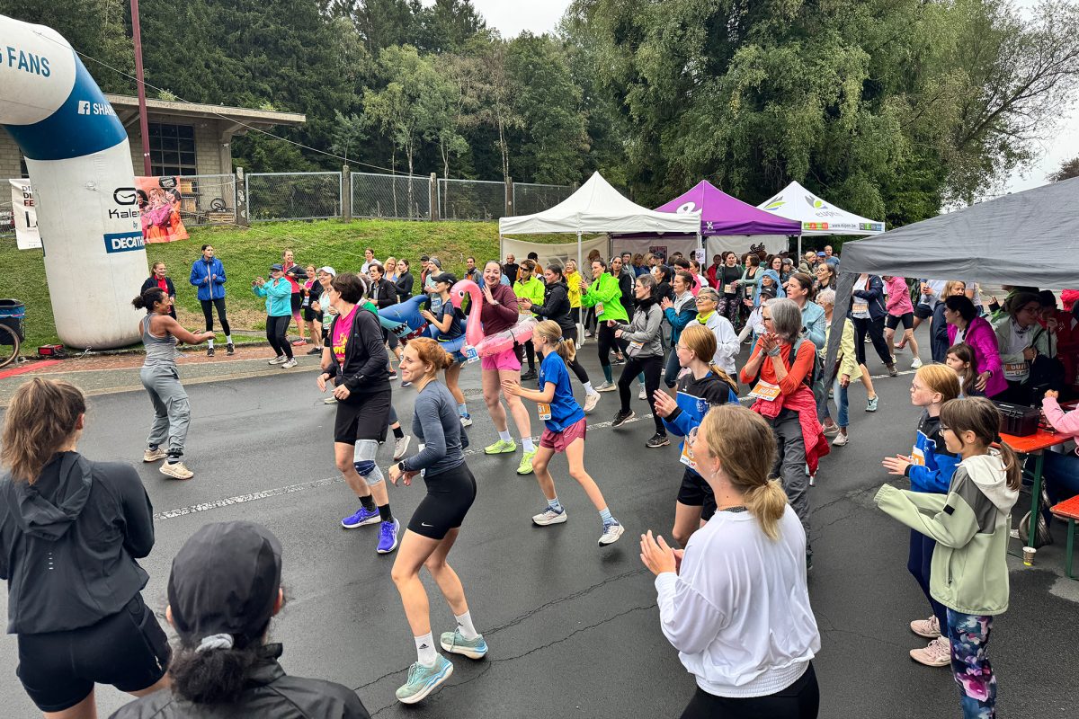 Teilnehmerinnen des Ladies Run & Walk