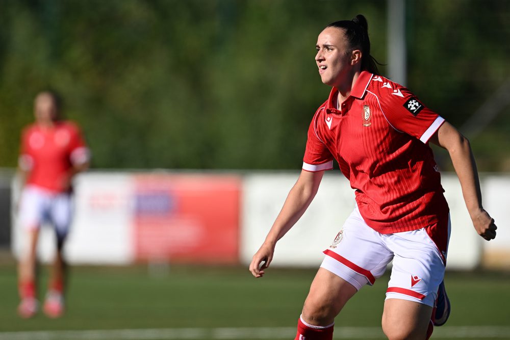 Loredana Humartus beim Spiel in Brügge am 5.9.26