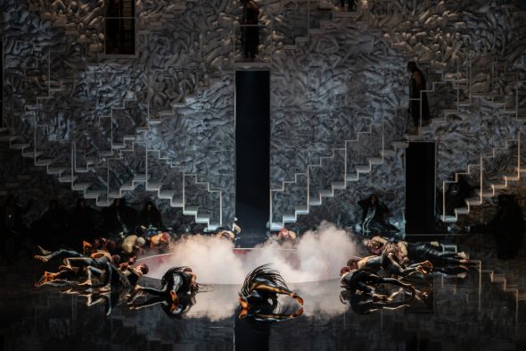Mitwirkende der Aufführung bei Verdis "Macbeth"