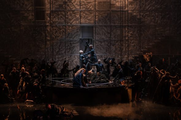 Mitwirkende der Aufführung bei Verdis "Macbeth"