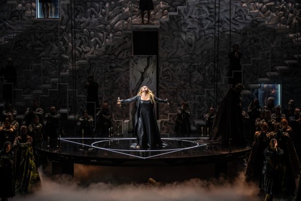 Mitwirkende der Aufführung bei Verdis "Macbeth"