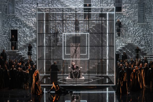 Mitwirkende der Aufführung bei Verdis "Macbeth"